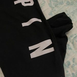 Black Skinny joggers